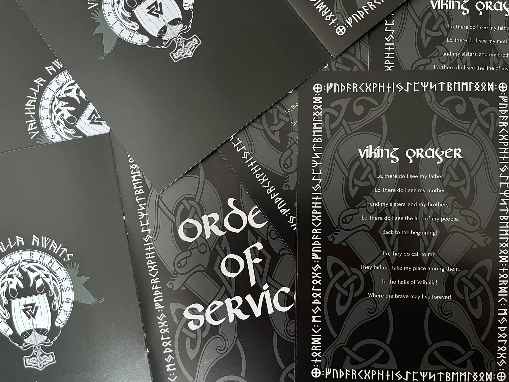 Order of service