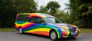 Rainbow Hearse image